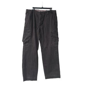 Dockers Relaxed‎ Fit Cargo Pants Brown Six Pockets Mens Size 38 x33